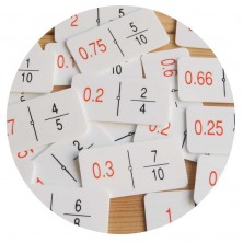 domino fracciones decimales