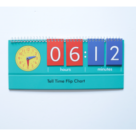¿Qué hora es? Flip Chart Reloj de Estudiante