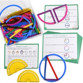 Geostix varillas rectas y curvas (100 piezas)