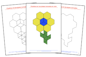 plantillas figuras bloques geometricos