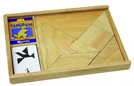 tangram madera