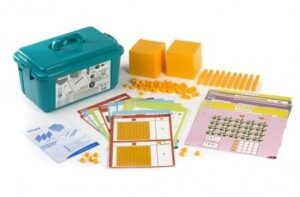 material base 10 de plastico en caja