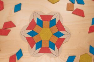 mandala bloques geometricos