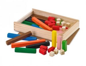 caja regletas de cuisenaire grandes