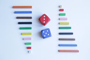 juego regletas dados